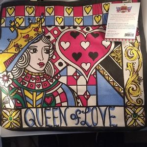 Brighton Queen of Love Tote w/free gift